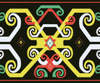 Dayak Pattern Design