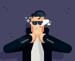 Greaser Illustration