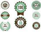 TOP Badge Vector Set