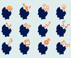 Open Mind Vector Icons