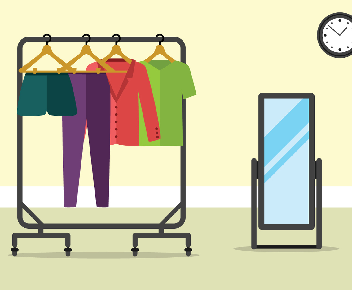 Coat Stand Illustration