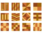 Wicker And Parquet Icons