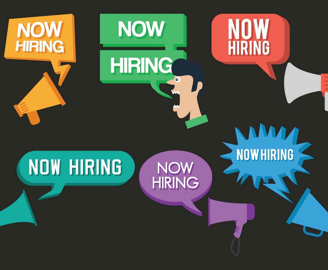 Now hiring vector set