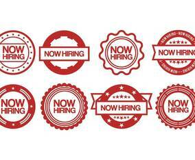Now hiring vector set