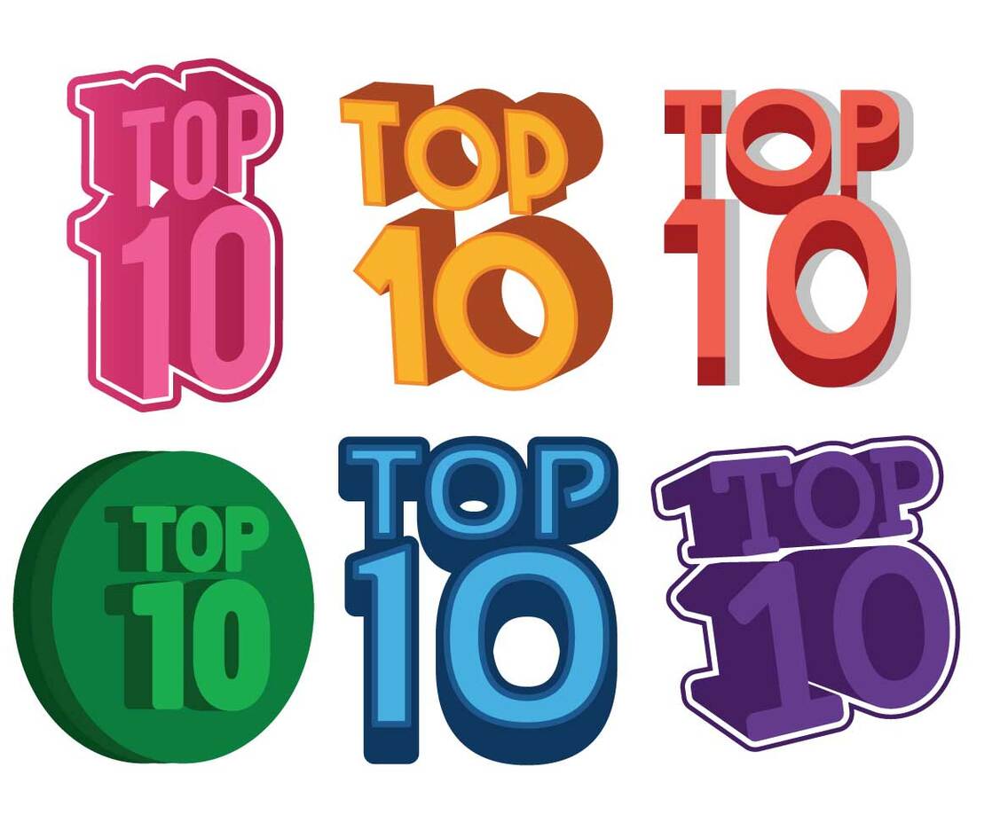 Top 10 vector set