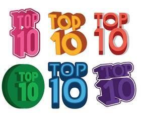 Top 10 vector set