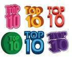 Top 10 vector set