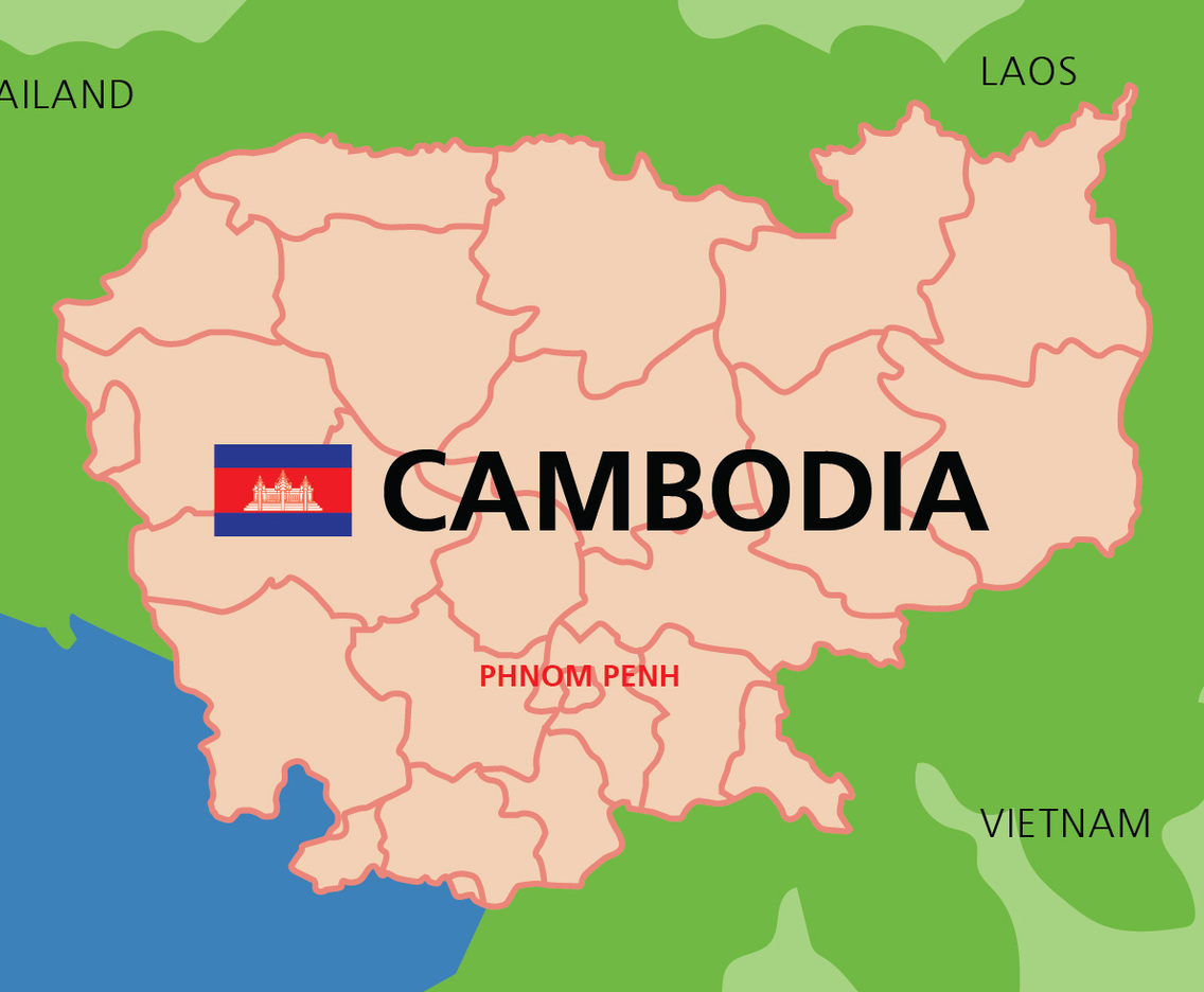 Cambodia Map