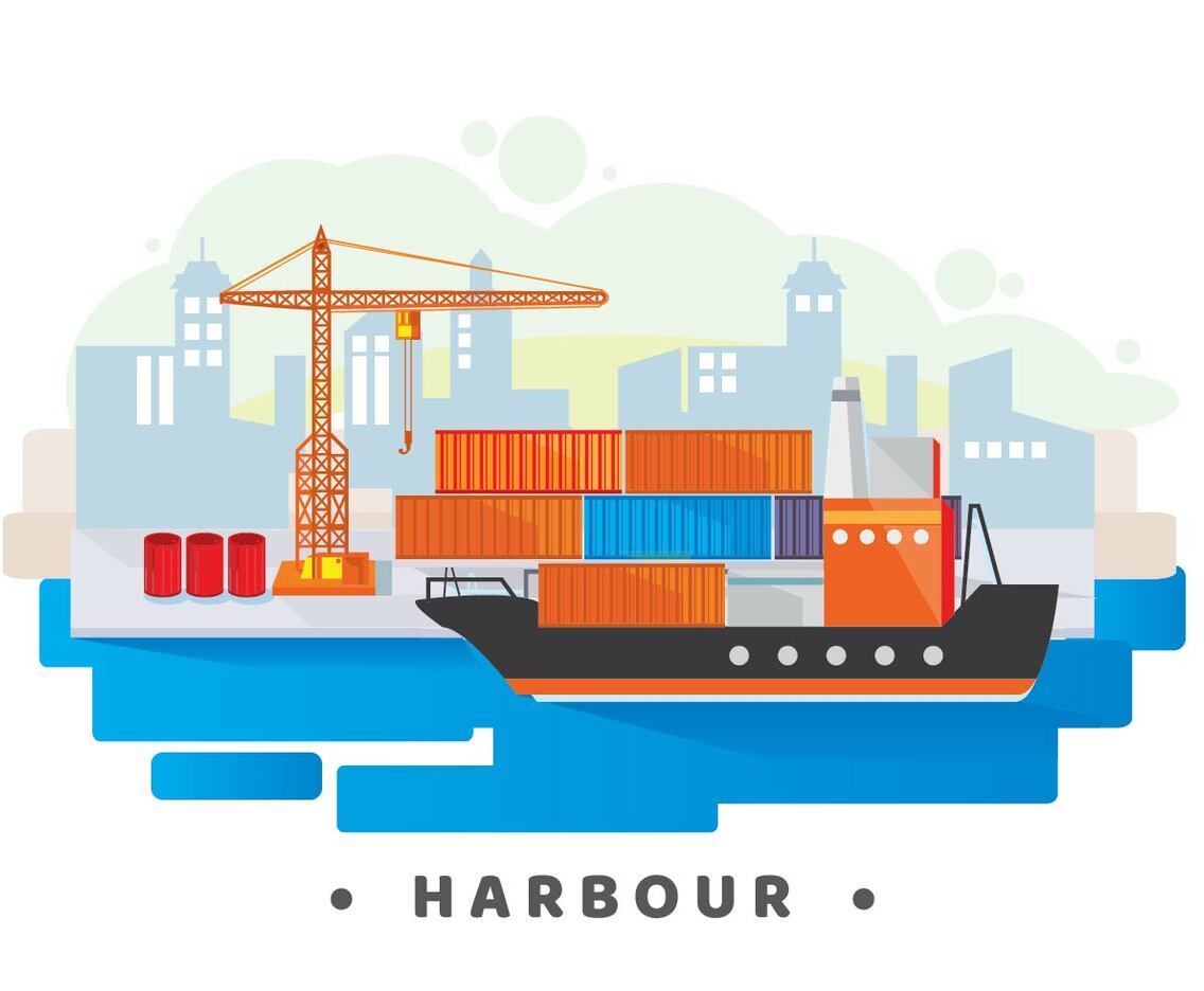 Harbour Illustration