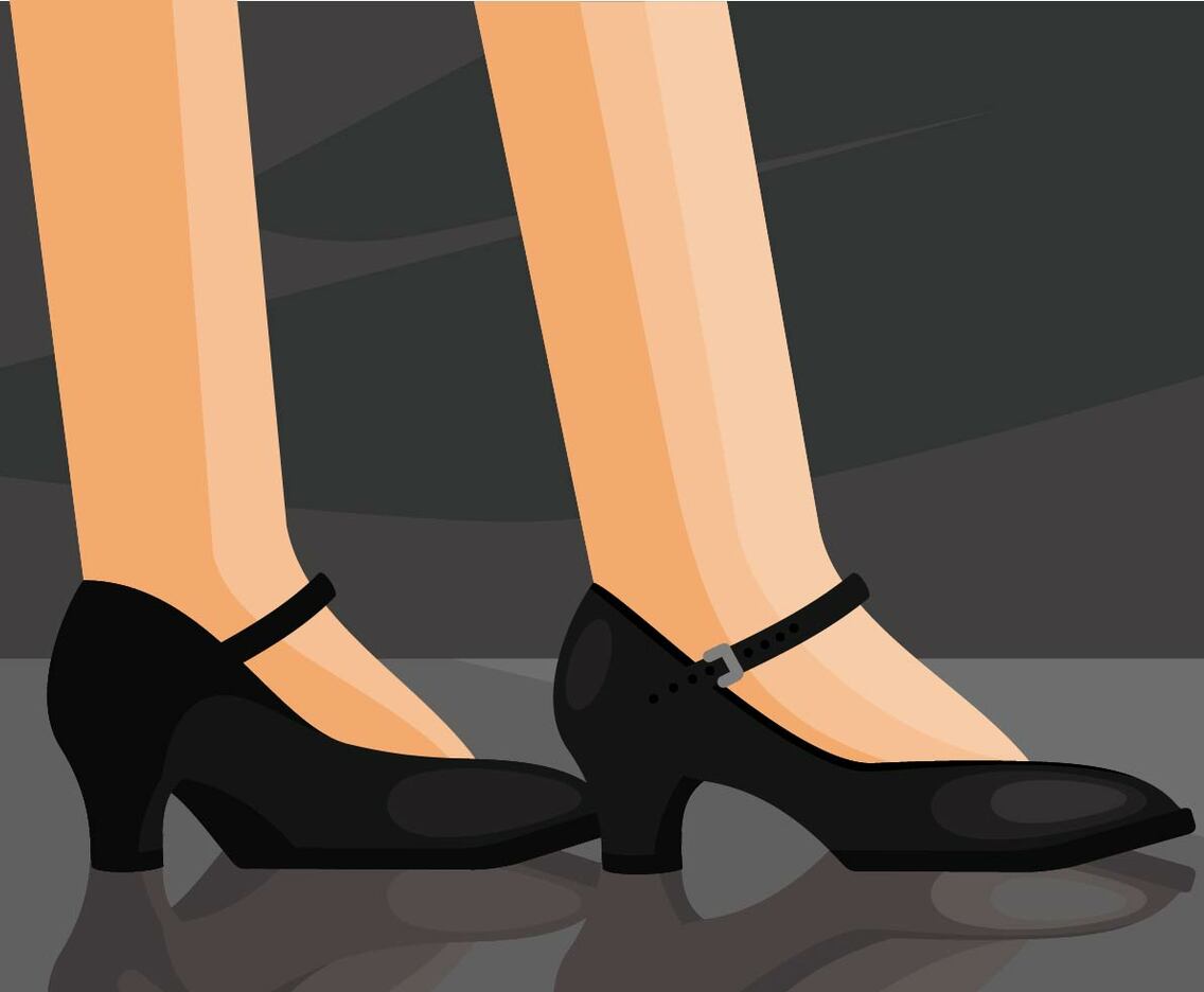 Tap Shoes Illustration
