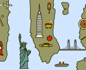 New York Map