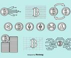 Crypto-Currency Vector Set
