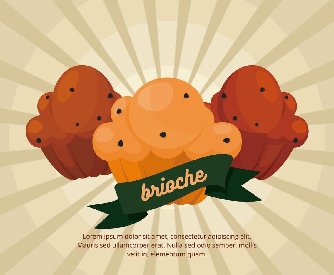 Brioche Illustration