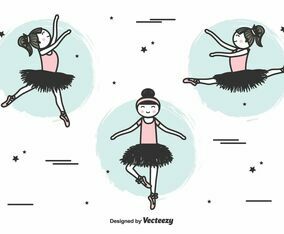 Ballerinas Vector