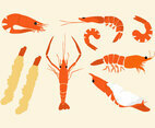 Prawns Vector