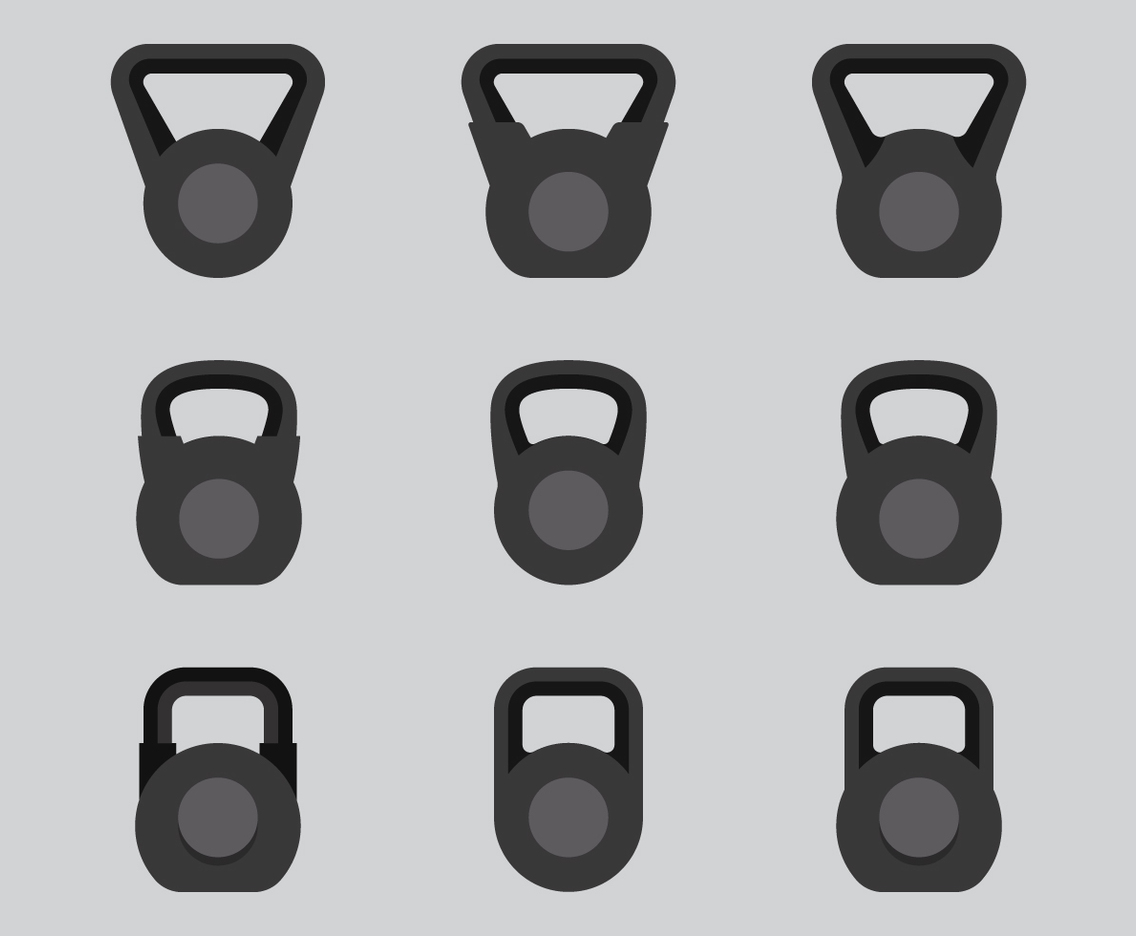 Kettlebell Icons