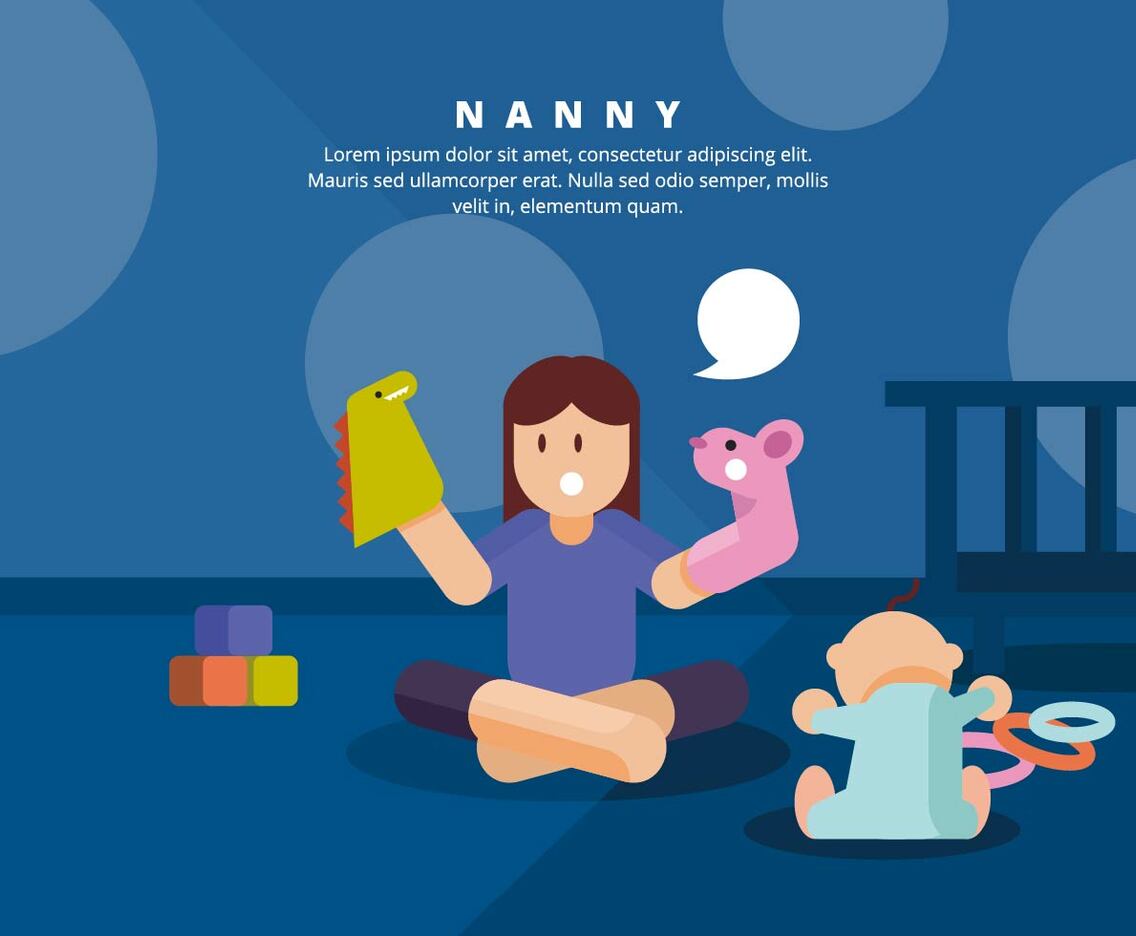 Nanny Illustration