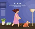 Nanny Illustration