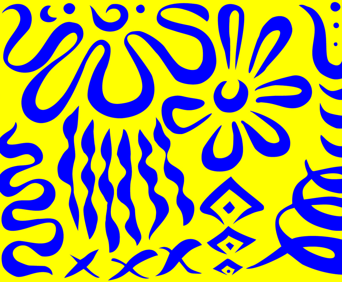 Thick And Thin Squiggle Free Vector