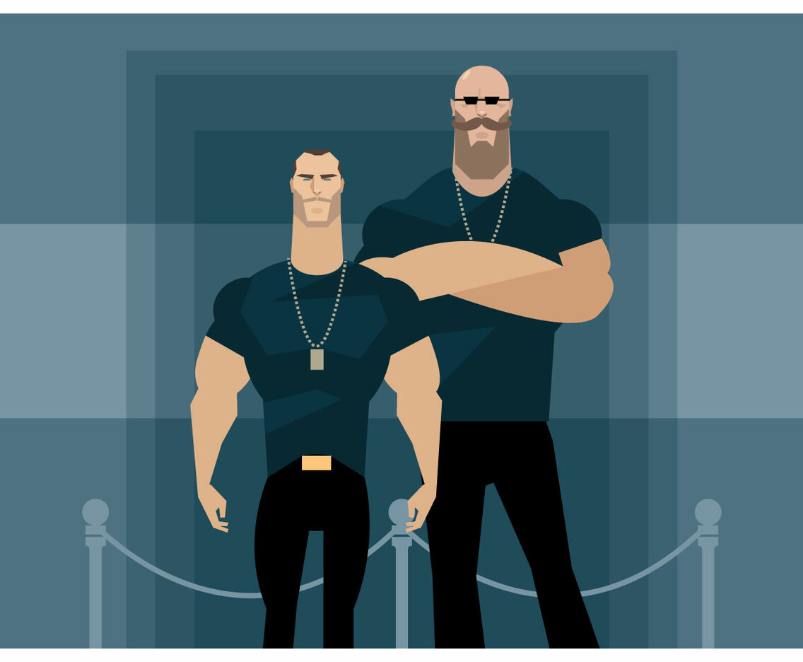 Bodyguards Vector