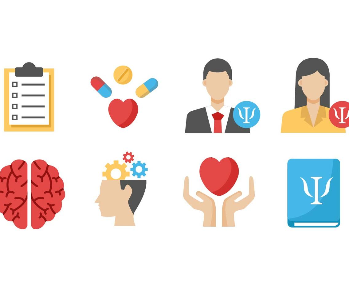 Free Psychologist Icons Vector