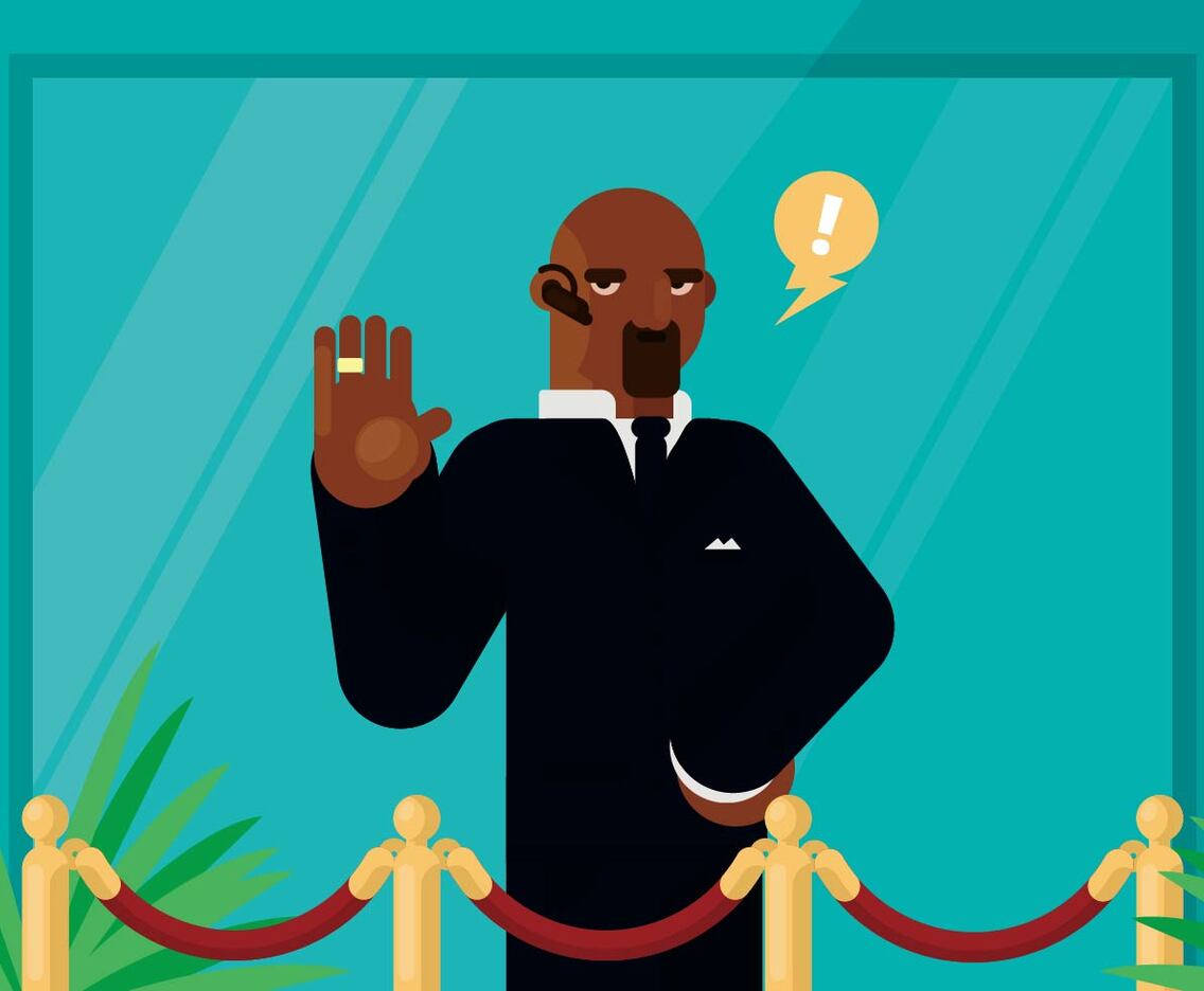 Bouncer Illustration