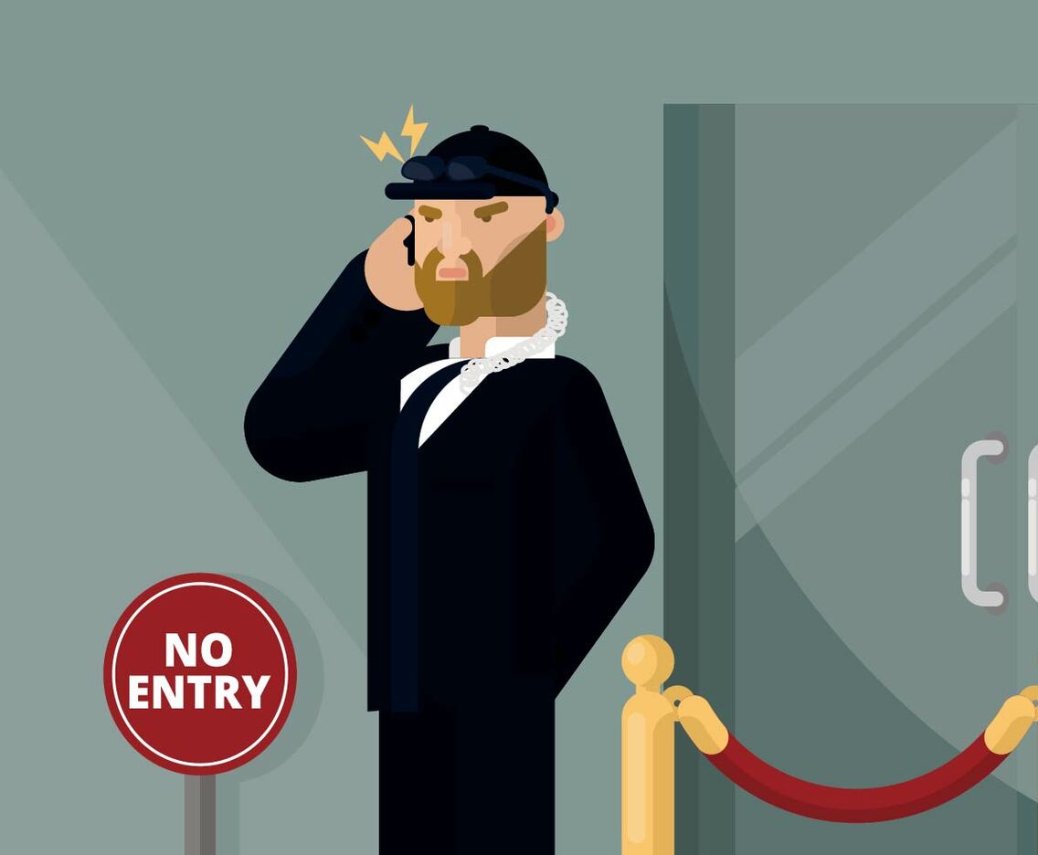 Bouncer Illustration