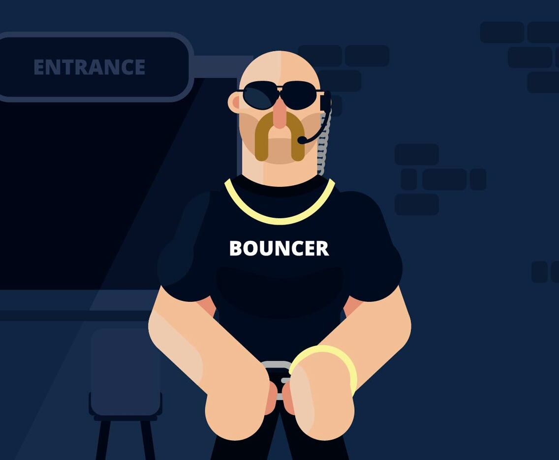 Bouncer Illustration