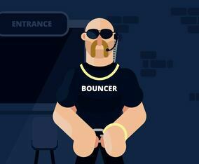 Bouncer Illustration