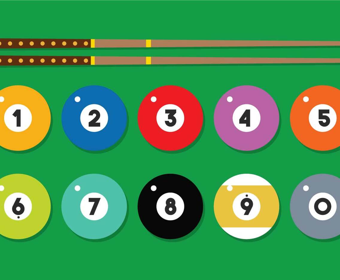 9 Ball vector set