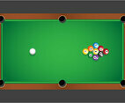 9 Ball Billiard Vector