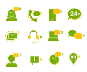 Call Centre Vector Icons