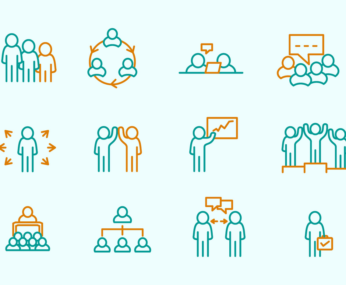 Referral Business Icons
