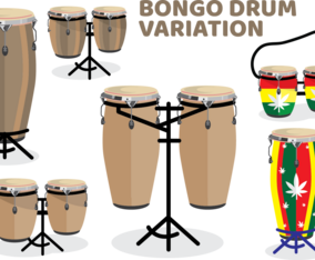 bongo drum variation pack