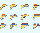 Water Gun Vector
