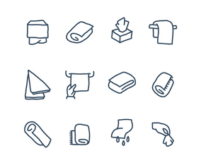 Napkin Icons