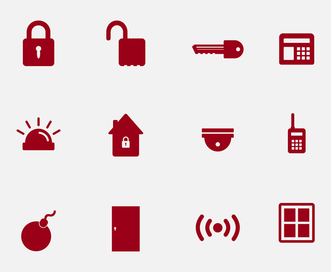 Neighborhood Watch Vector Icons