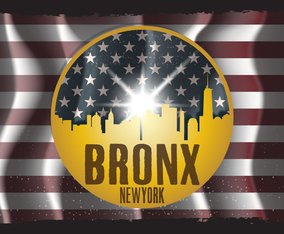 Vintage Bronx Illustration