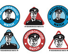 Neighborhood Watch Vector Logo Collection