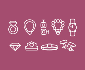 Vector Jewerly Icon Set