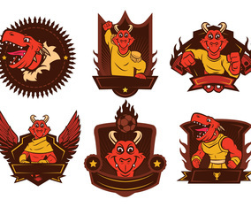 Dinosaur Logo Vector