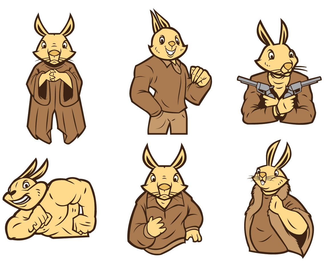 Free Squirrel Mascot Vector