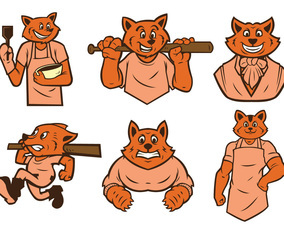 Free Raccoon Mascot Vector