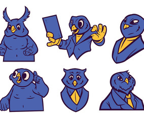 Free Owl Mascot Vector