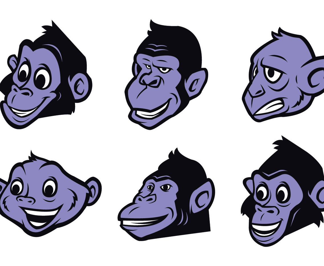 Free Monkey Logo Vector