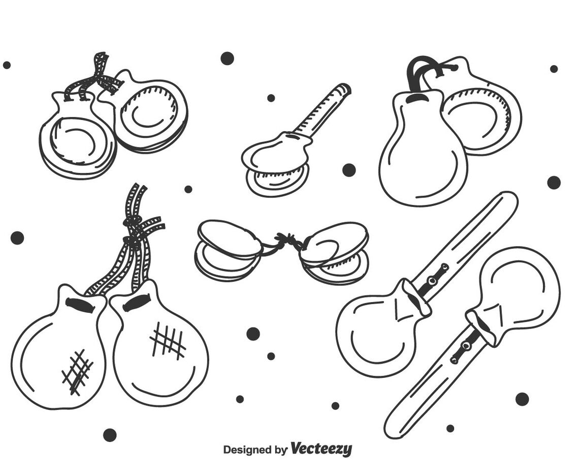 Castanets Vector