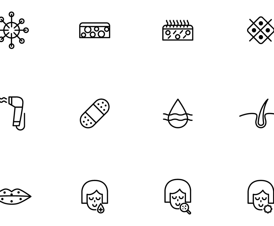 Skin and Dermatology Vectors