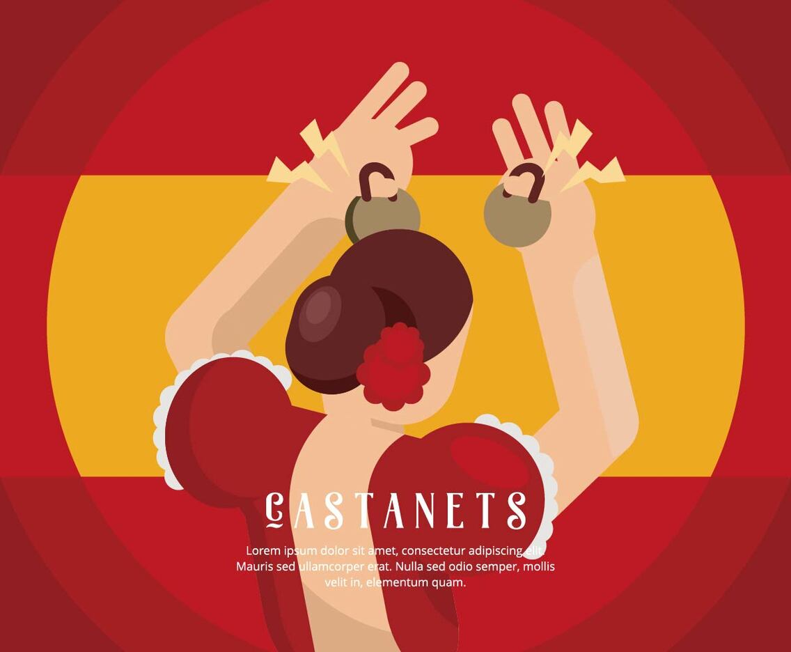 Castanets Illustration