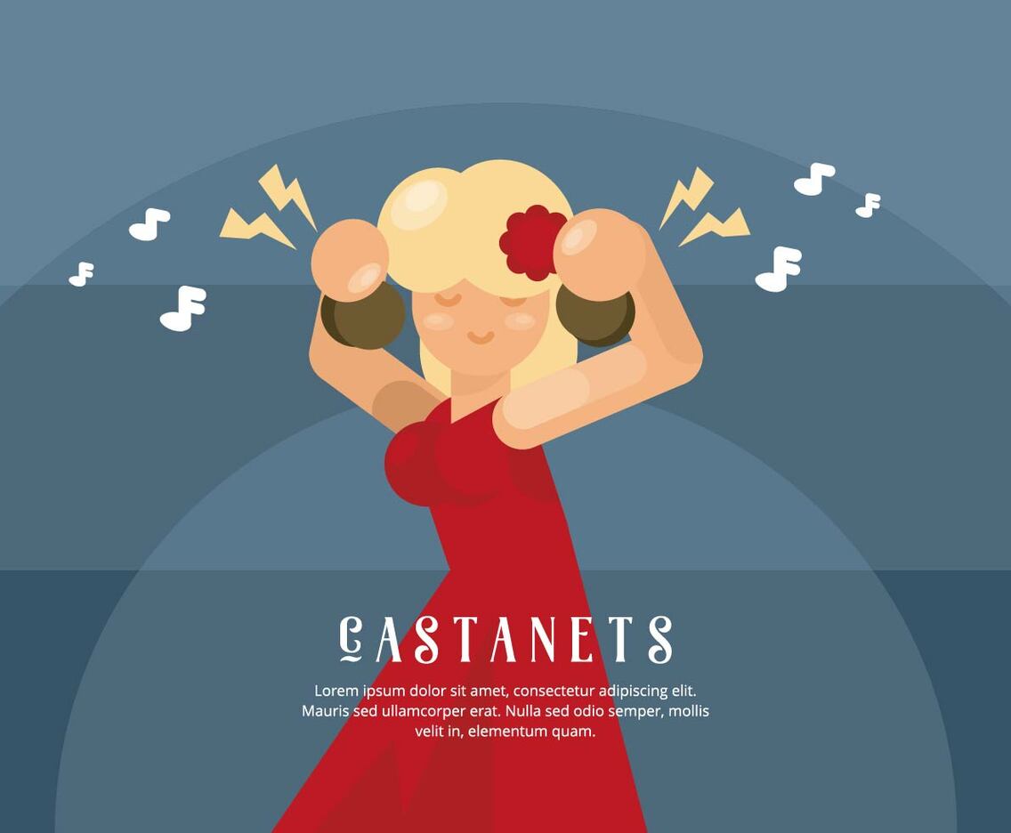 Castanets Illustration