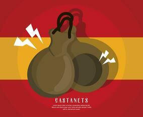 Castanets Illustration